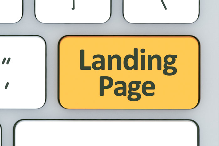 Landing page